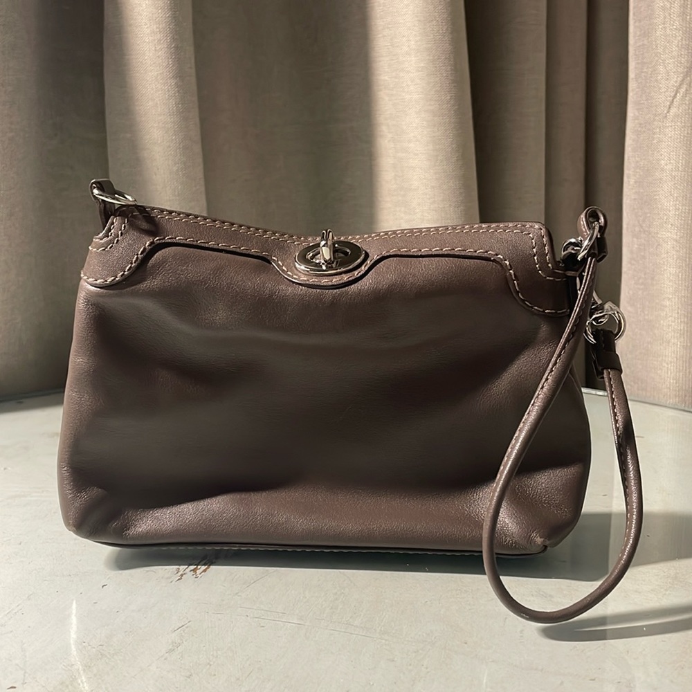 Leather Wristlet